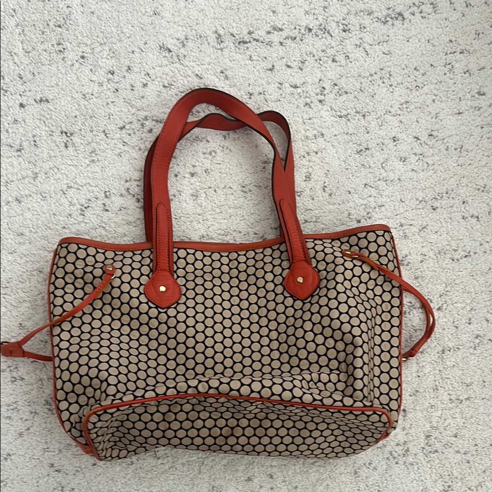 Mia Bossi Emma Diaper Bag, Tangerine